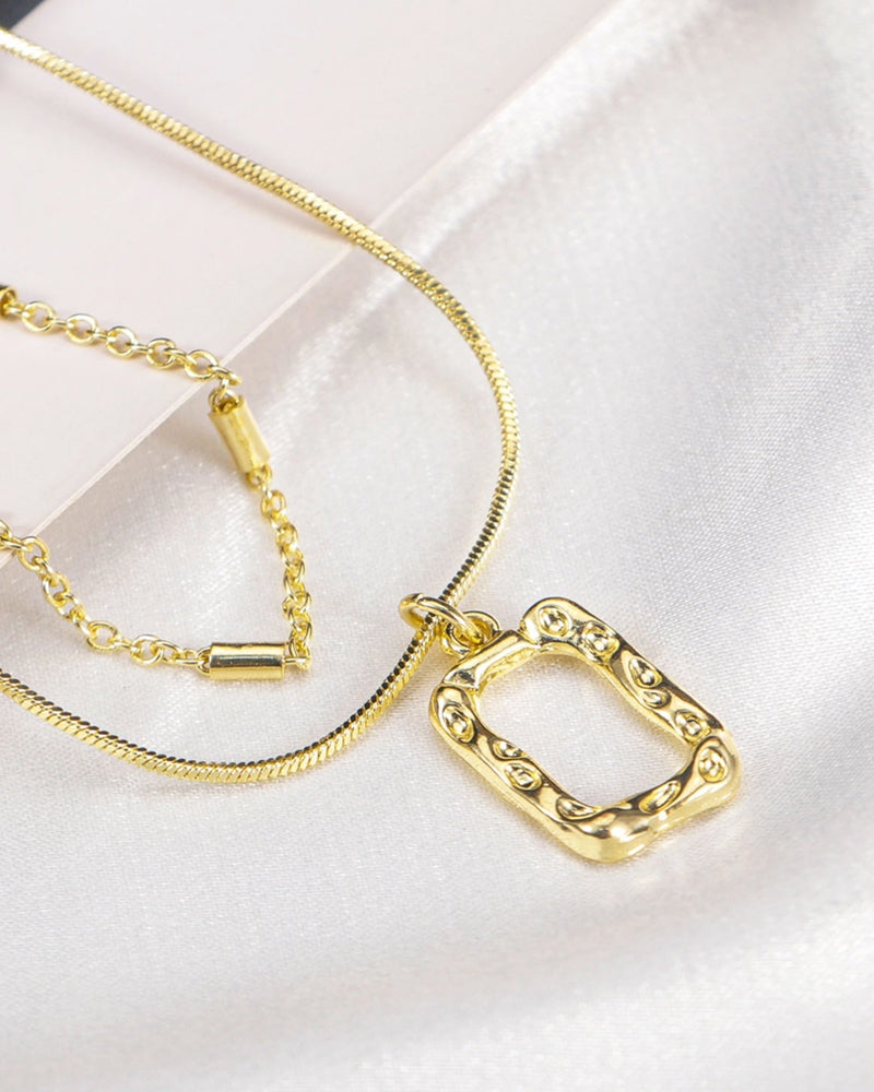 LUXURY PEARL NECKLACE BEADED COLLARBONE CHAIN