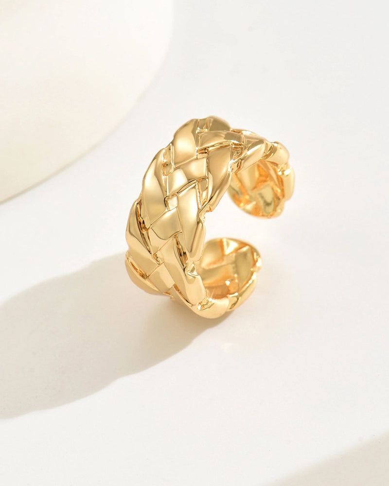 CREATIVE FASHION PERSONALITY WOVEN RING