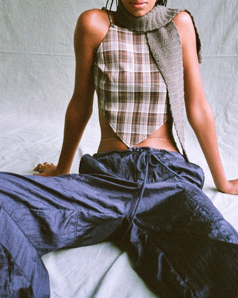 COMFORTABLE DRAWSTRING WIDE LEG CASUAL PANTS