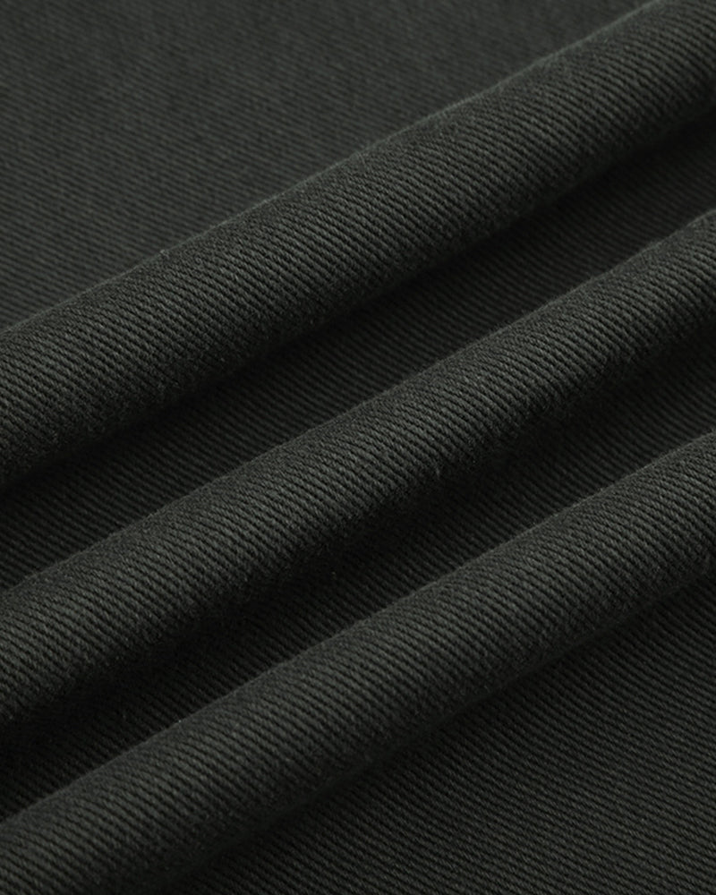 BASIC FASHION LOOSE CASUAL WOVEN TROUSERS