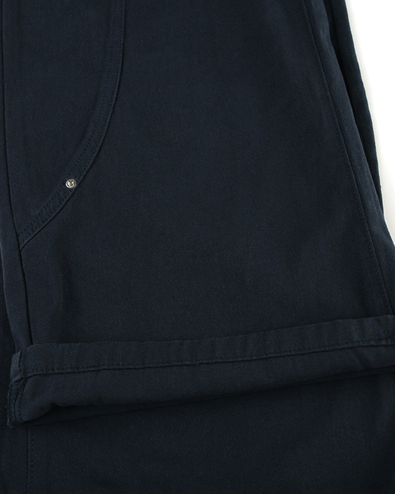 RIVET SPLIT LOW-RISE BAGGY DROP WIDE-LEG JEANS